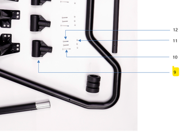 DJI Agras T40 - Landing Gear Y-tee Part
