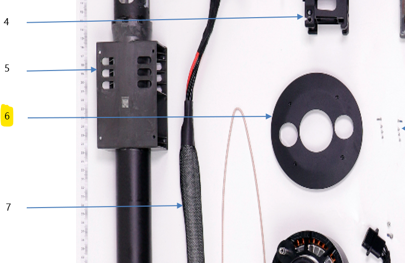 DJI Agras T40 - Motor Upper Cover
