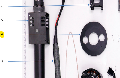 DJI Agras T40 - Motor Upper Cover