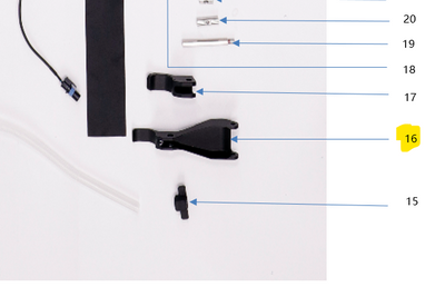 DJI Agras T40 - Locking Piece Handle
