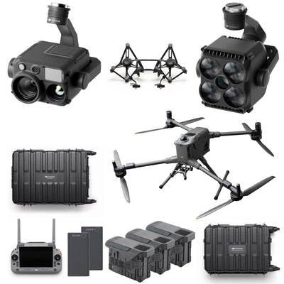 DJI Matrice 400 Night Operations Package with H30T & S1 Spotlight